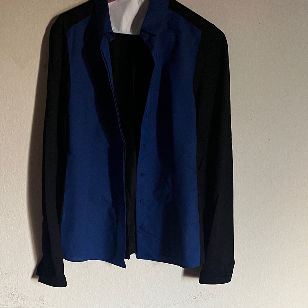 Akris Blue and Black shirt